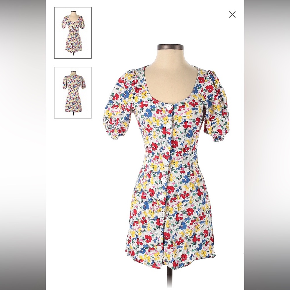 RIXO x Target patterned mini dress size 4